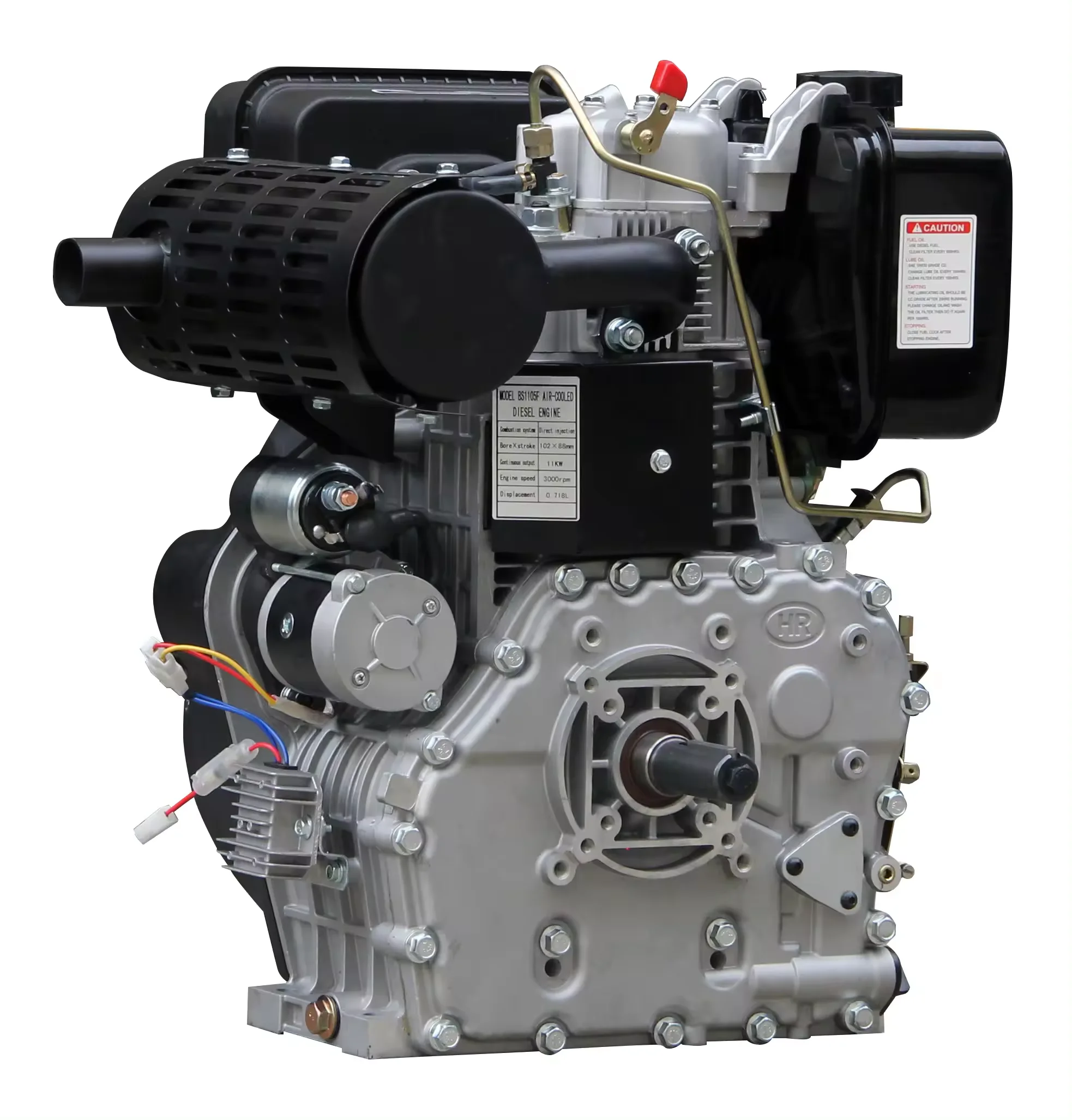 муниципаarns HR1102FD 16hp 18hp одноцилиндровые матрицы el двигатель бесшумные мощность