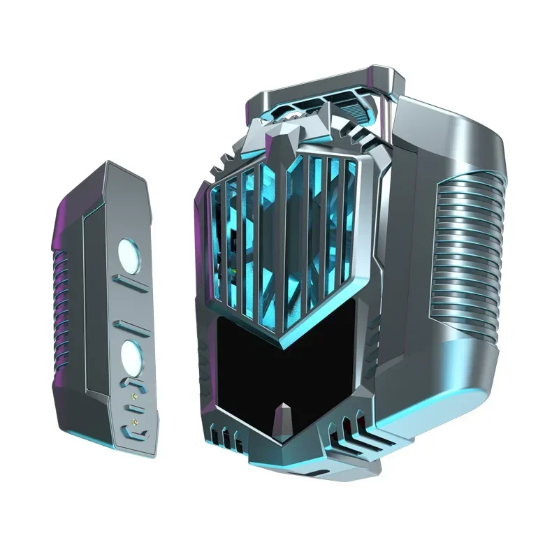 

X3A ABS Aluminum Alloy Mobile Phone Back-clip Semiconductor Refrigeration Cooling Fan Radiator for IPhone Android Cool Heat Sink
