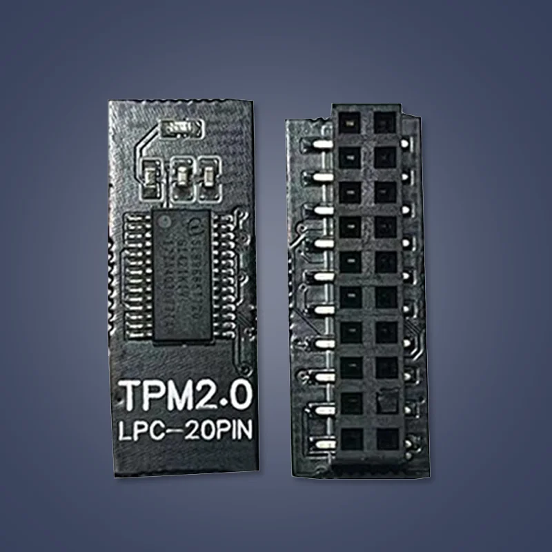 

20 Pin TPM2.0 Module For Multi-brand Motherboards Encryption Security Module Remote Card Windows 11 Upgrade