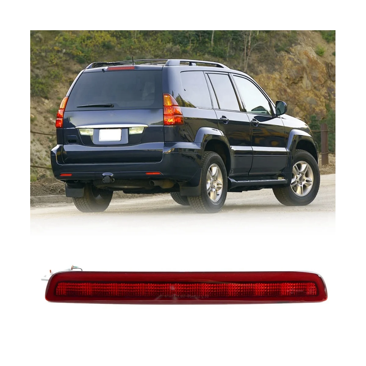 81570-60081 высокоуровневый тормоз третья Тормозная модель автомобиля для Toyota Kooloozer