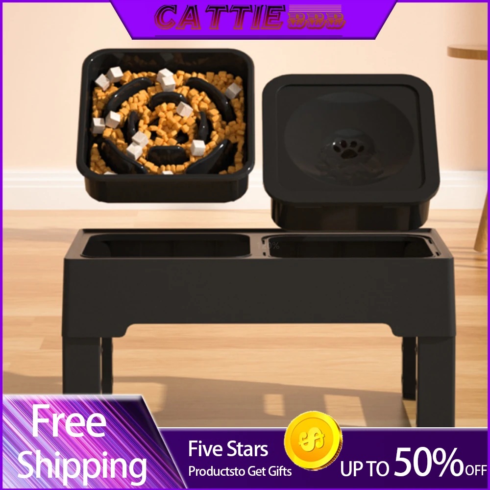 

Поднятая миска для собак миска для медленного корма миска для воды для собак с медленной кормушкой миска для собак среднего и крупного размера