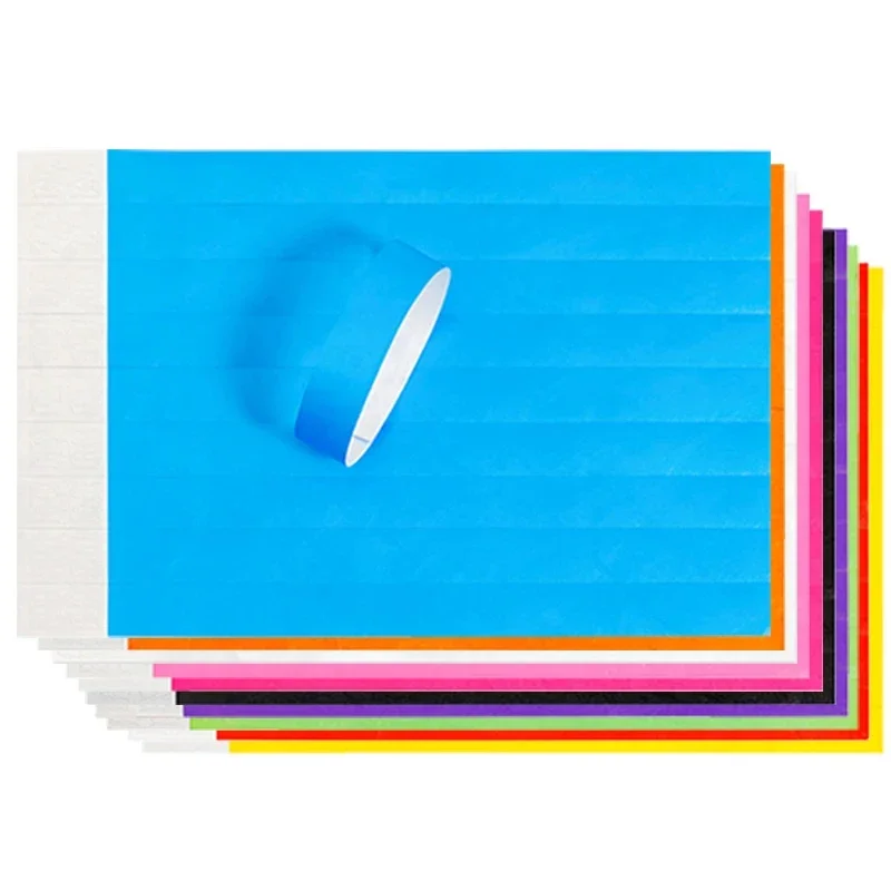 DDJOY 1000 шт. бумажные браслеты 3/4 дюйма для мероприятий спортивный браслет бумажный