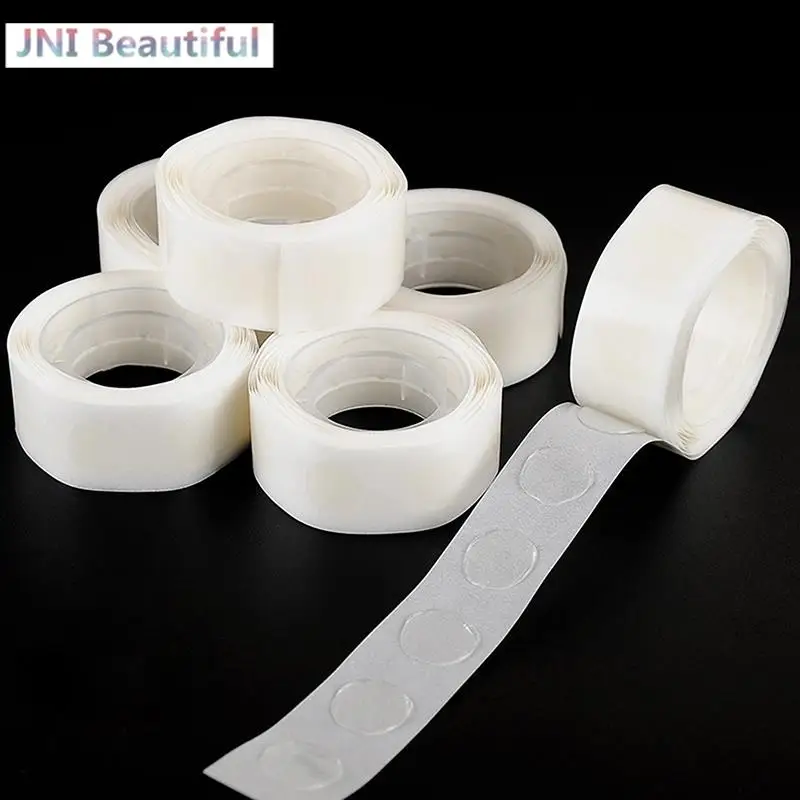 

100pcs/roll Balloons Glue Adhesive Wedding Party Birthday Decoration Fixed Clip Ballon Sticky Point Double Sided Stick Tape