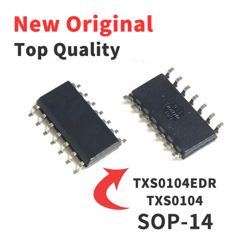 

5PCS TXS0104ED TXS0104E TXS0104EDR SMD SOP14 Logic Chip IC Brand New Original