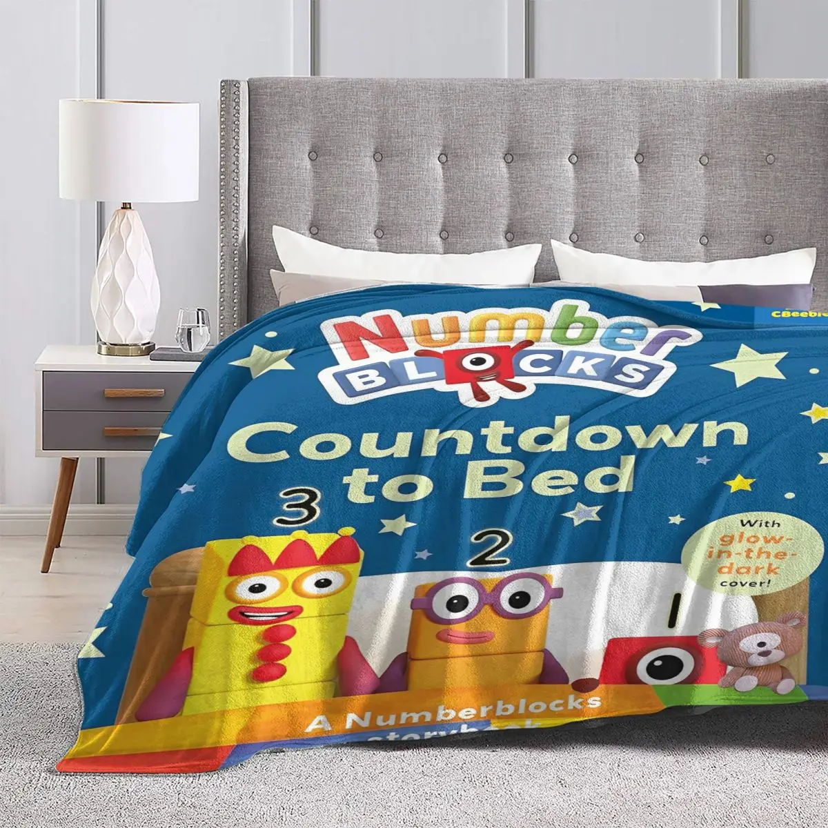 N-Numberblocks-s мультяшное одеяло теплая мягкая новинка плюшевое постельное белье