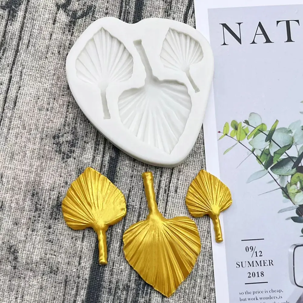 

Leaf Silicone Sugarcraft Mold Resin Tools Cupcake Baking Mould Fondant Cake Decorating Tools