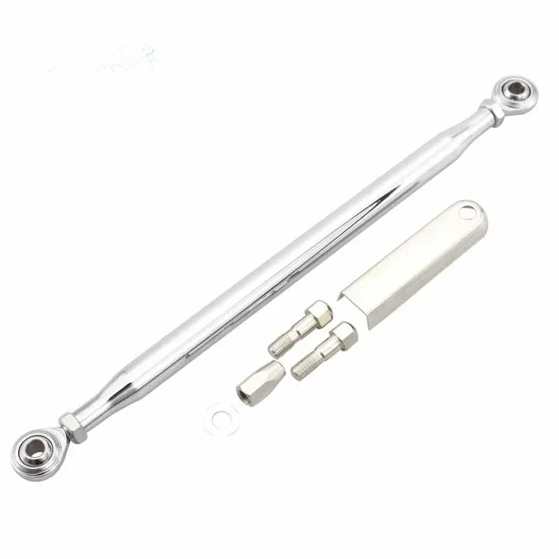 

Рычаг переключения передач мотоцикла с ЧПУ 315 мм, алюминий, подходит для Harley Touring Softail Road King Electra Street Glide Fat Boy