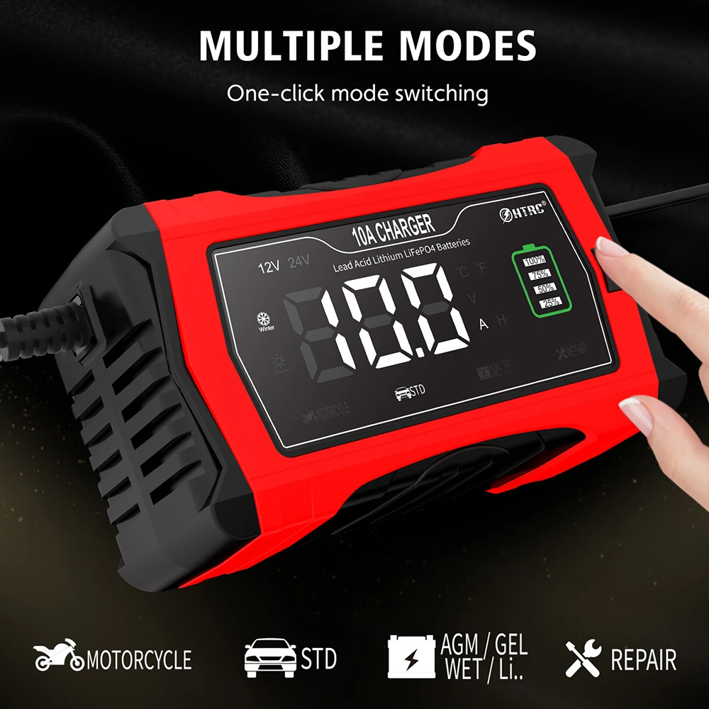 Автомобильное зарядное устройство для свинцово-кислотных литиевых