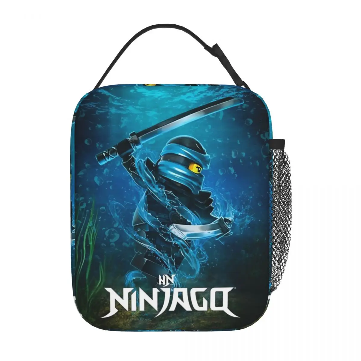 Изолированная сумка для ланча Warrior Ninjagos портативный контейнер еды