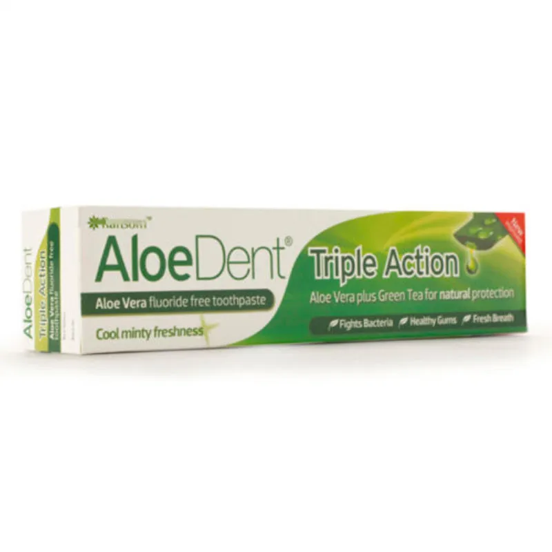 

Aloe Dent Aloe Vera Triple Action Toothpaste 100ml