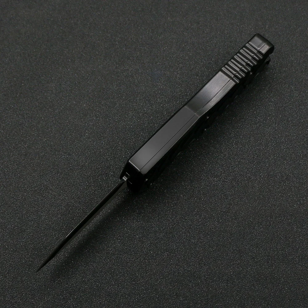 SF Mini открытый OTF Карманный охотничий нож 440 черное лезвие цинково-алюминиевая