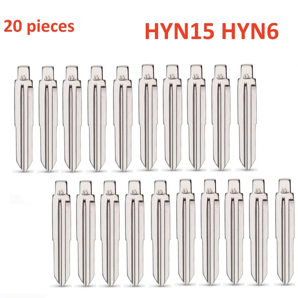 

10/20 Шт. Заготовок Ключей-брелоков HY14 HYN15 HYN6 Для Hyundai Elantra Tucson Kia Cerato KD
