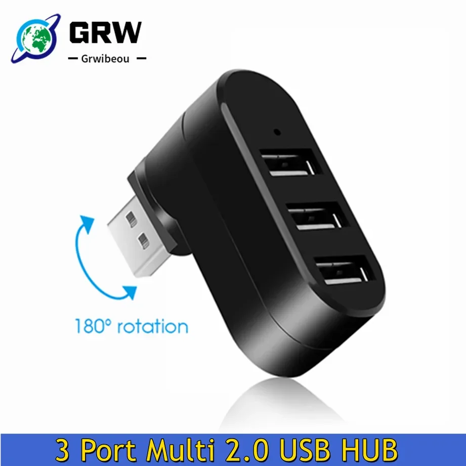 

Разветвитель для ноутбука, компьютера, 3 порта