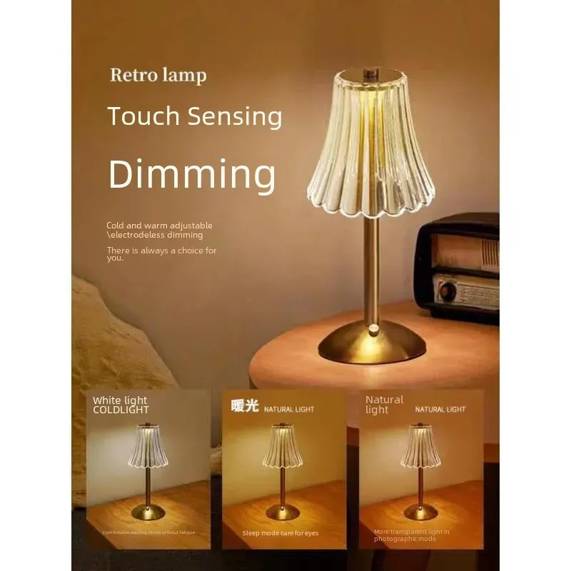 Прямая Заводская поставка креативная винтажная барная настольная лампа