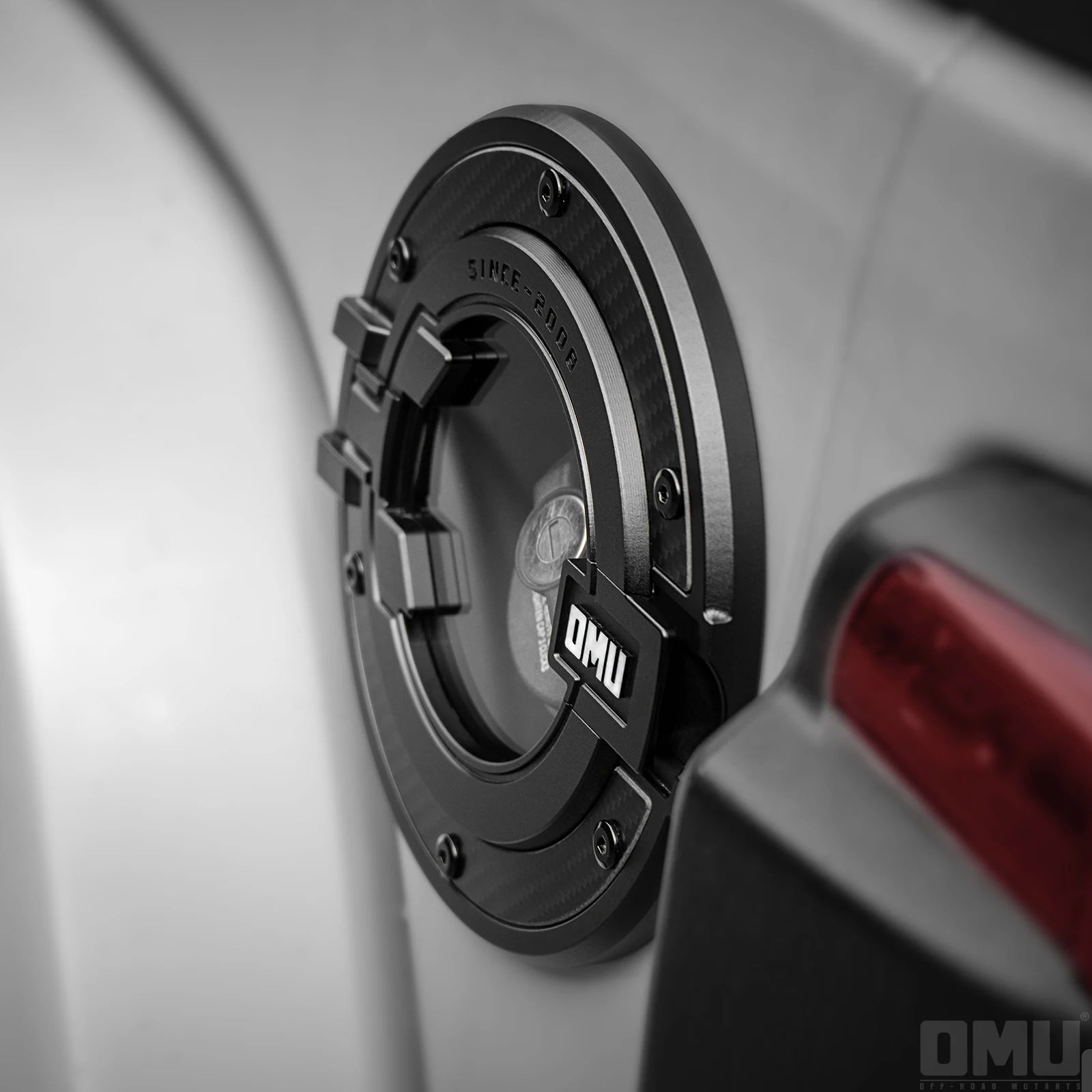Крышка топливного бака для Jeep Wrangler JK/JL 2007 + алюминиевая прозрачная космическая
