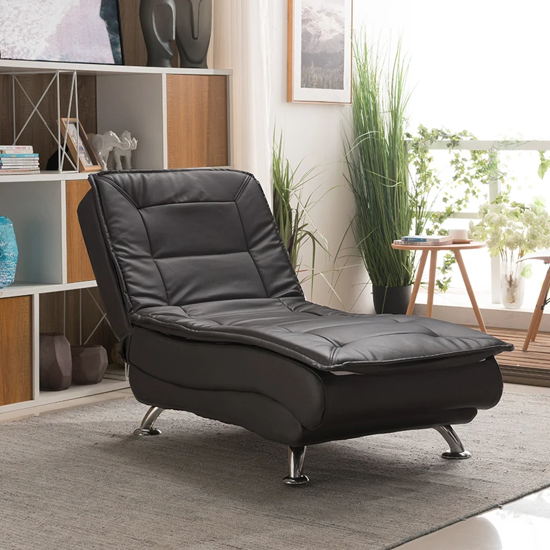 

Disposable Cloth Lazy Sofa Recliner Single Chaise Small Apartment Living Room Leisure Folding Lunch Break Bed Technology