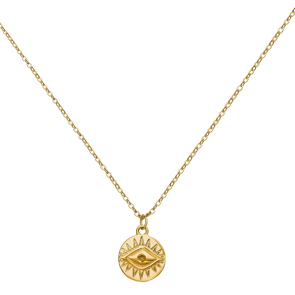 

Ожерелье с глазами, ювелирные изделия, женские ожерелья, начальная цепочка, универсальное Женское Ожерелье