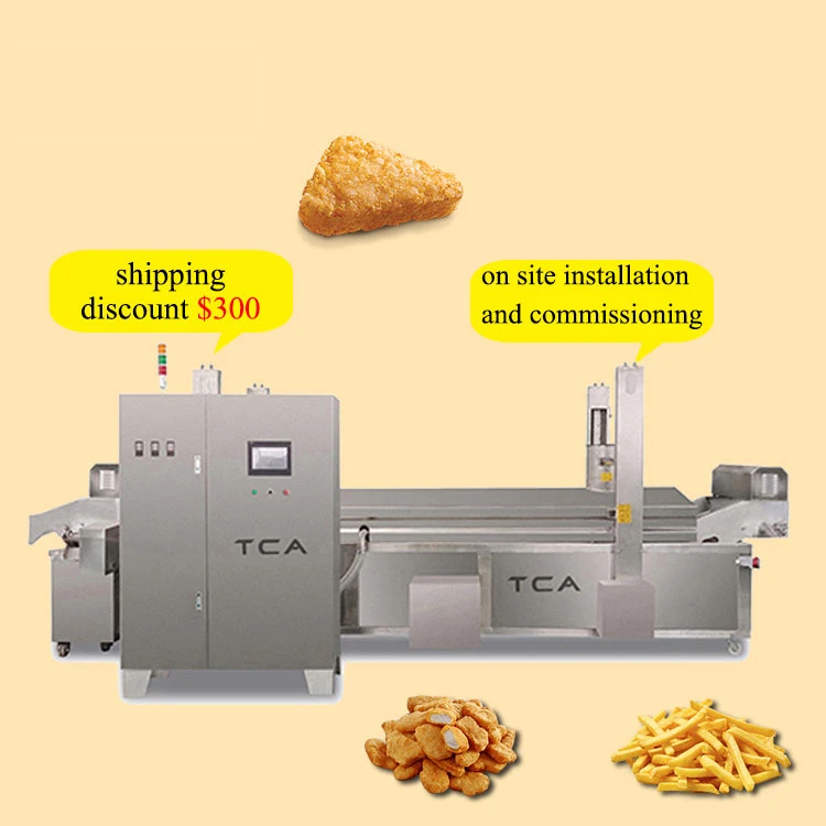 

High Quality Automatic Continuous Deep Fryer/Frying Machine