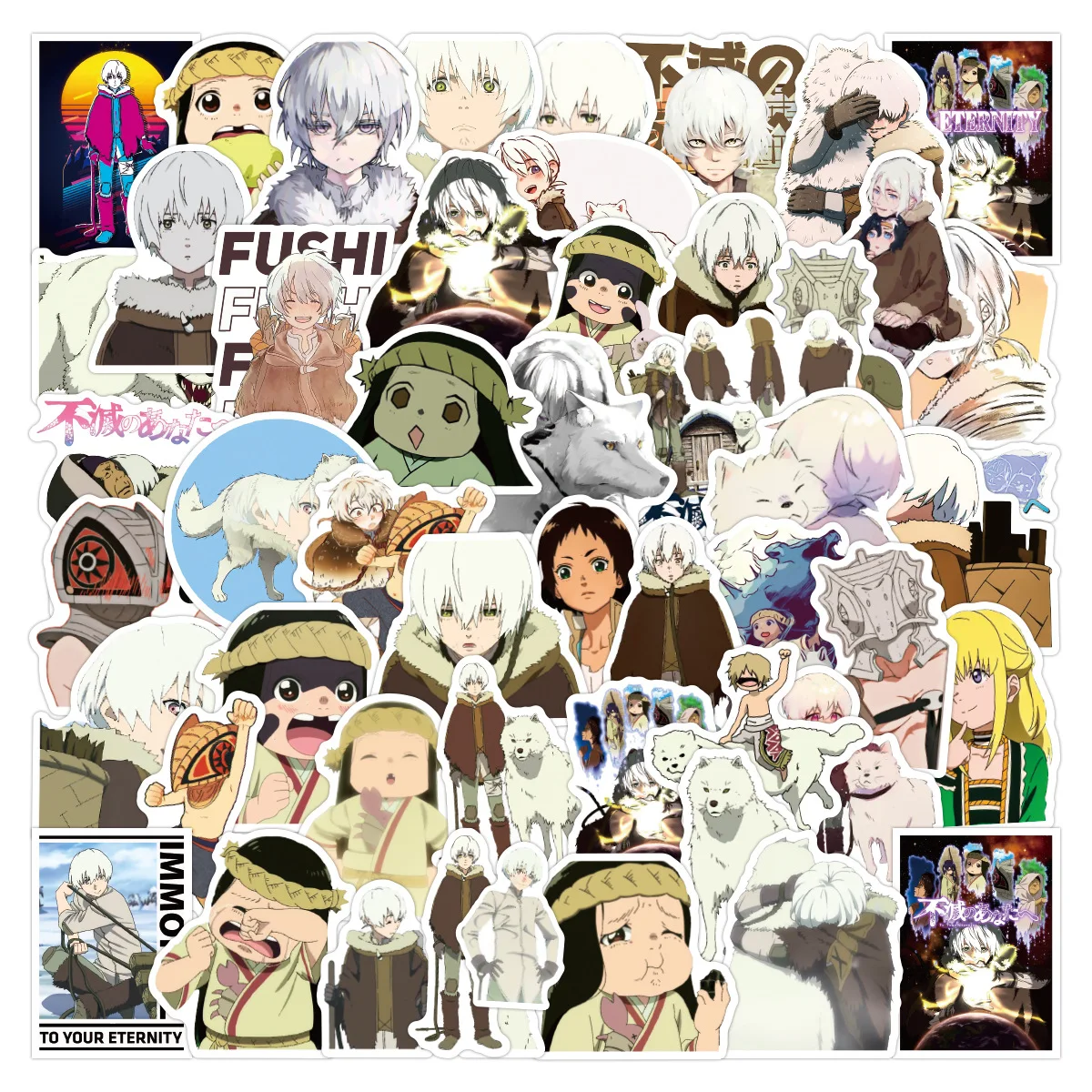 

10/30/50PCS To Your Eternity Anime Stickers for Skateboard Computer Notebook Car Decal Cool Garffiti Stikcer Children's Toys
