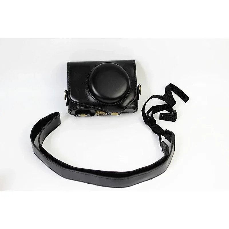 Новый подходит для Canon PowerShot G7 X Mark II сумка камеры кожаный чехол G7x G7xii защитный