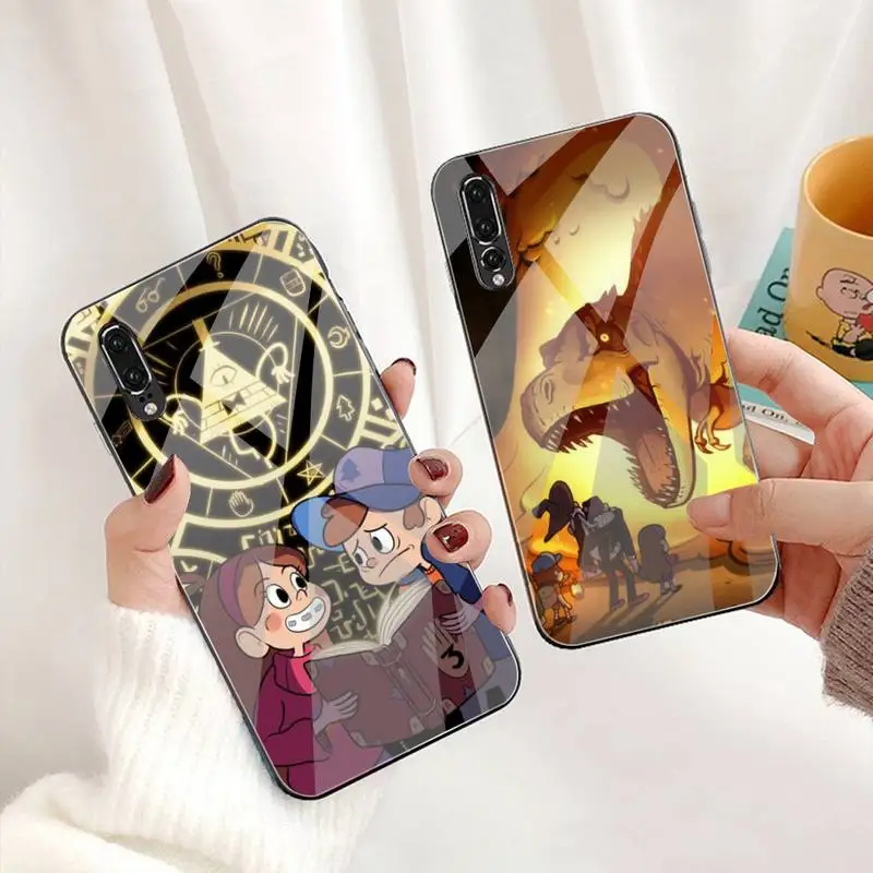 

Gravity Falls Mabel Pines Phone Case Tempered Glass For Huawei P30 P20 P10 lite honor 7A 8X 9 10 mate 20 Pro