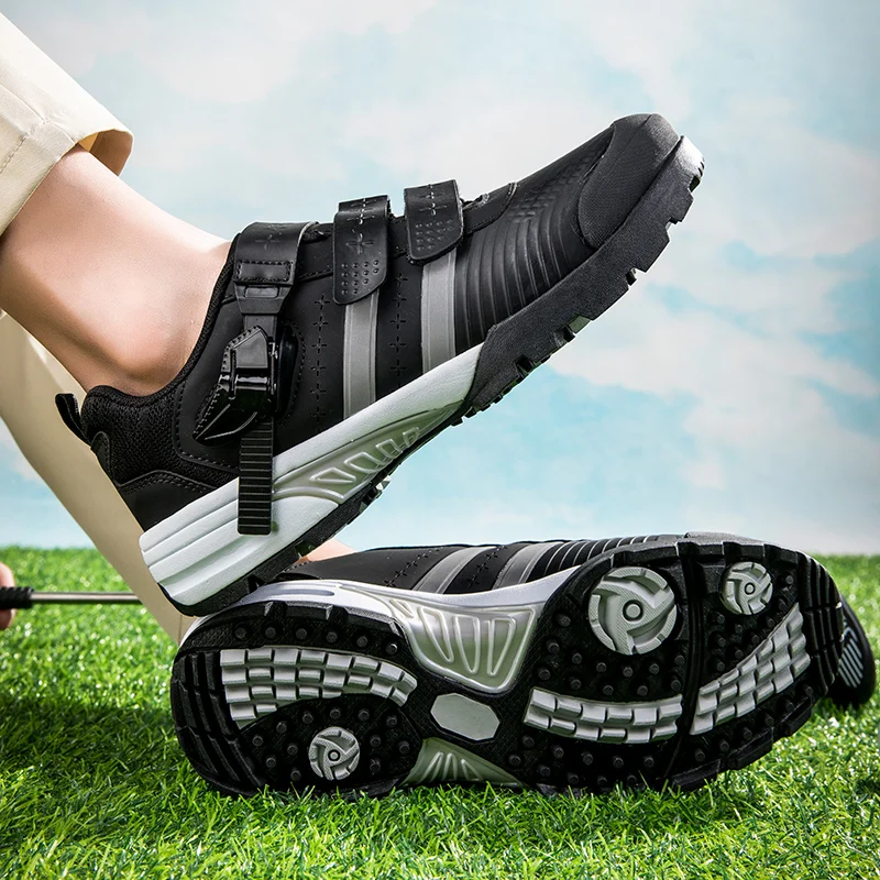Men's and Women's Golf Shoes Professional Nailed Outdoor Golf Training Sports Shoes Men's Sports Shoes