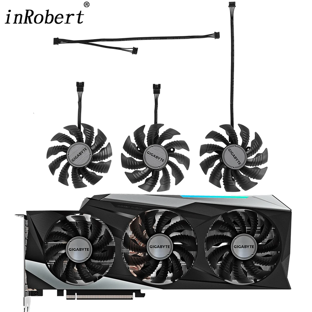 

New 82MMM T128015SU 87MM T129215SU Cooler Fan Replacement For Gigabyte GeForce RTX 3080 3070Ti 3080Ti 3090 EAGLE GAMING GPU Fan