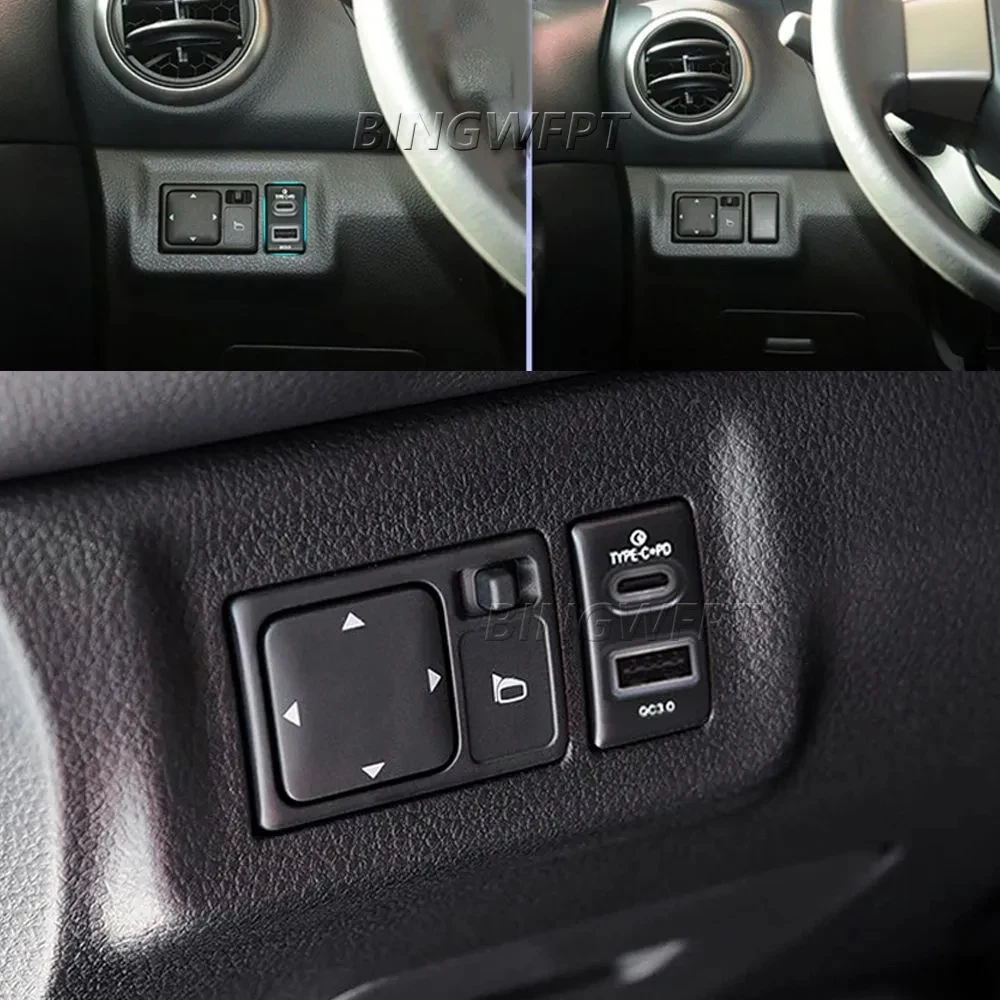 Автомобильное зарядное устройство PD QC3.0 с двумя портами Type-C USB для быстрой зарядки, розетка питания для Nissan Teana 2004-2012, NV200 2010-2014, Fuga 2004-2007 (art.: 3920dbbc76fe1) - 3920dbbc76fe1