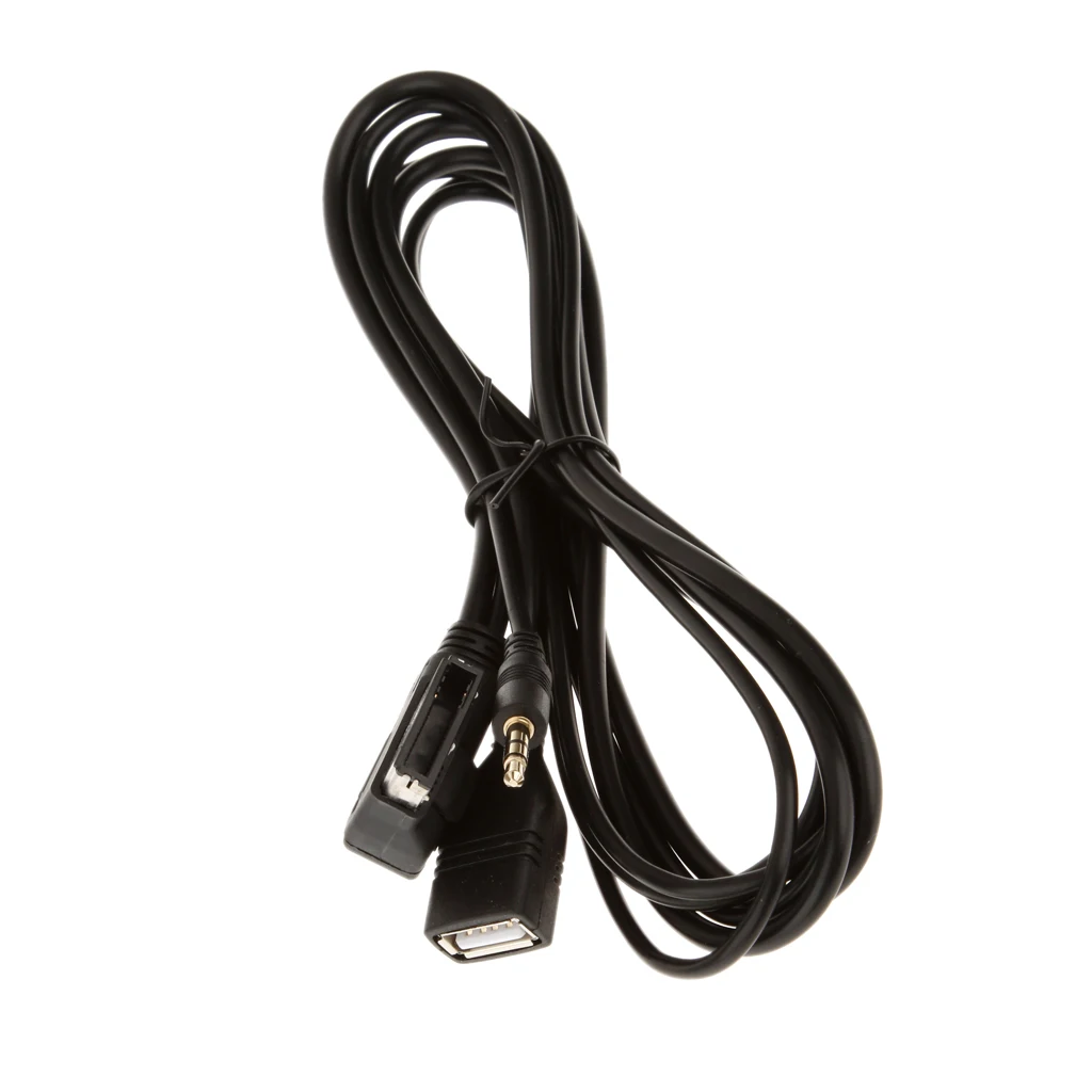 

USB-кабель для зарядки Автомобильный Кабель Aux-IN музыкальный интерфейс для VW Magotan BLK