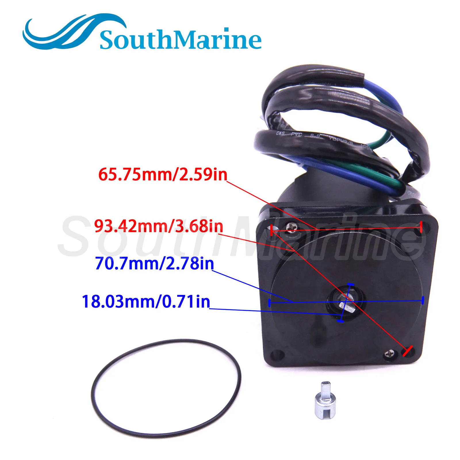 Лодочный двигатель 38100-92J02/92J10 38100-93J01/93J02 18-18303 отделочный Наклонный с кольцом для