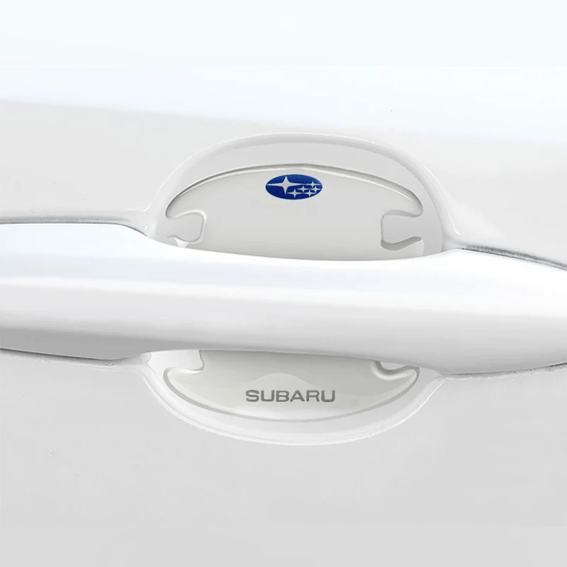 Наклейки на дверную ручку автомобиля наклейки с защитой от царапин для Subaru Forester