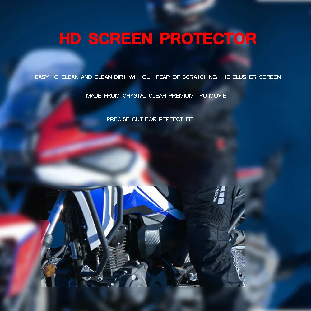 

For HONDA CRF190L CRF 190L Motorcycle cluster scratch protection film screen scratch protection film dashboard