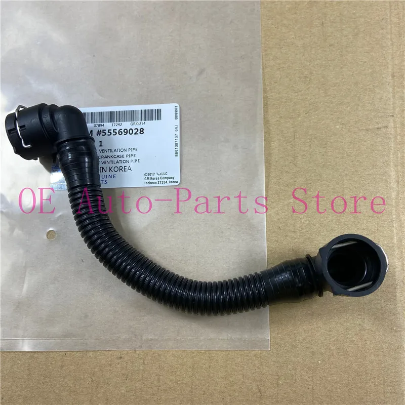 Engine Crankcase Ventilation Pipe For 2009-2015 Chevrolet Cruze Epica Buick Excelle 1.6 1.8 55569028 55569027