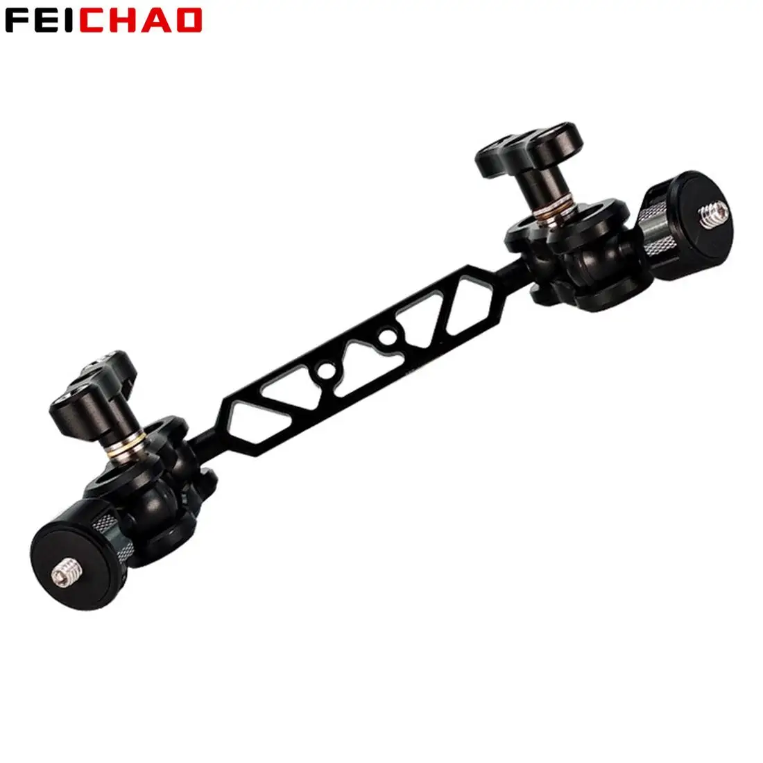 

5inch/11inch Dual Aluminum Camera Articulating Magic Arm Ballhead Extension Bar with 1/4" Screws For DSLR Camera Monitor Support