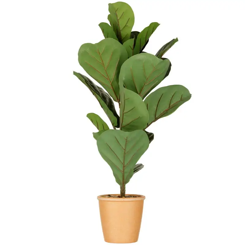 

Artificial Fiddle Leaf Fig Plant in Terracotta Planter Pot