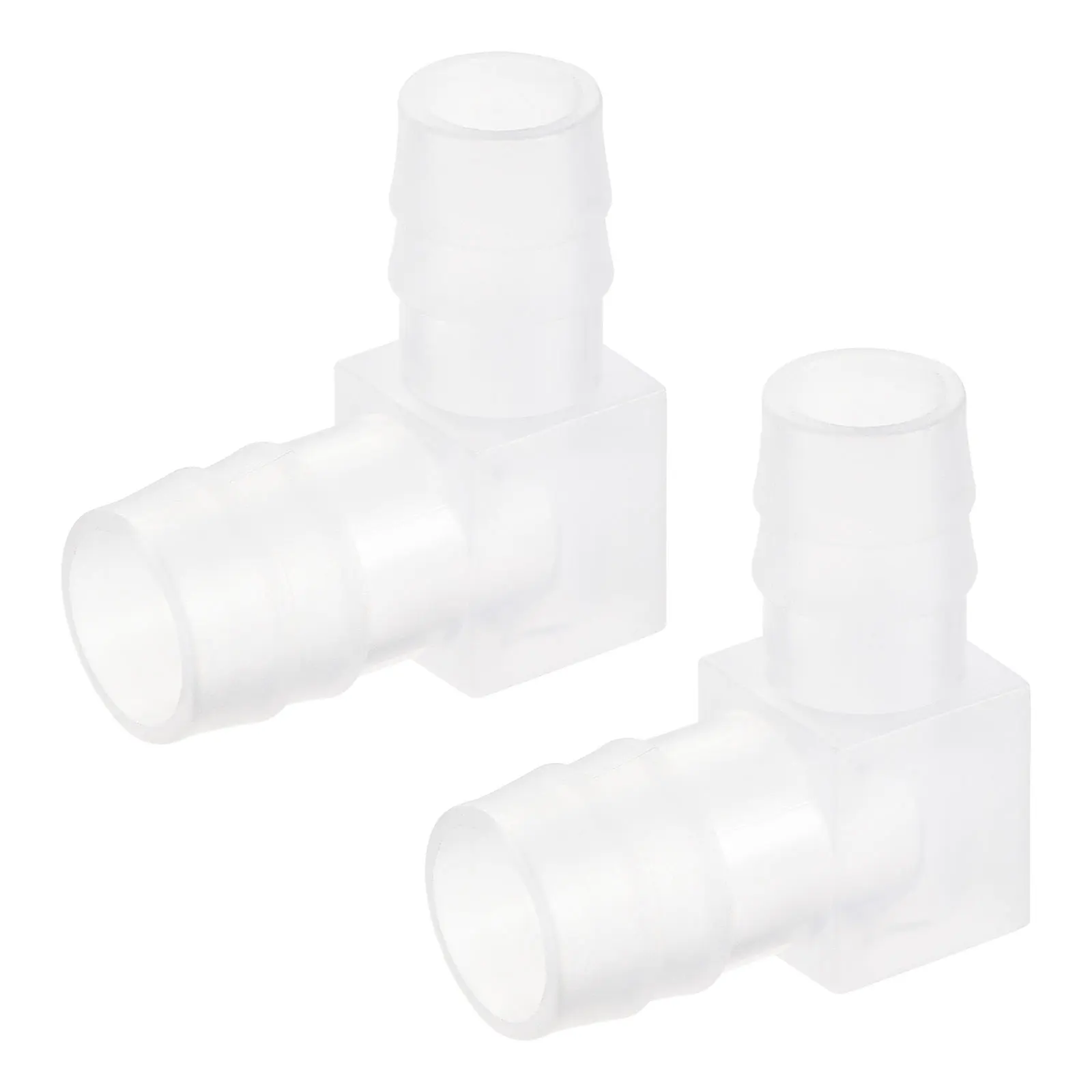 

Uxcell Barb Hose Fitting, 11mm to 13mm Barbed Dia. Plastic Elbow Coupler Reducer Quick Connector Adapter, Pack of 2