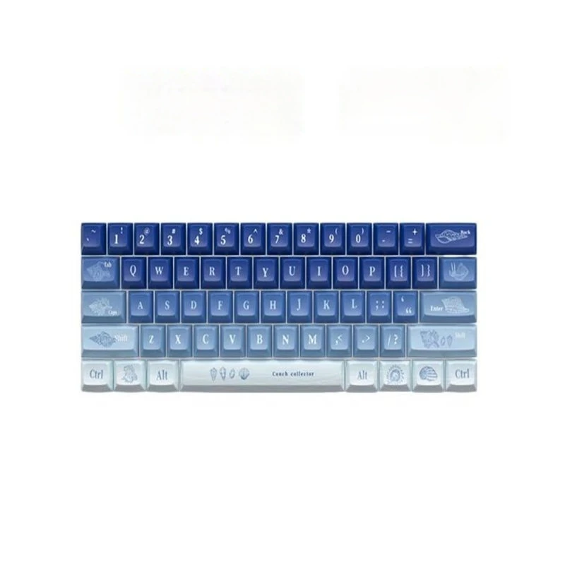 Ilovbee Deep-Sea Sh Термильно ell Сублимированные колпачки для клавиш Kca Height Милая девушка