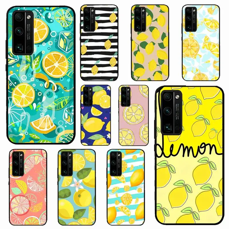 

Fruit lemon Phone Case for Huawei Honor 10 i 8X C 5A 20 9 10 30 lite pro Voew 10 20 V30