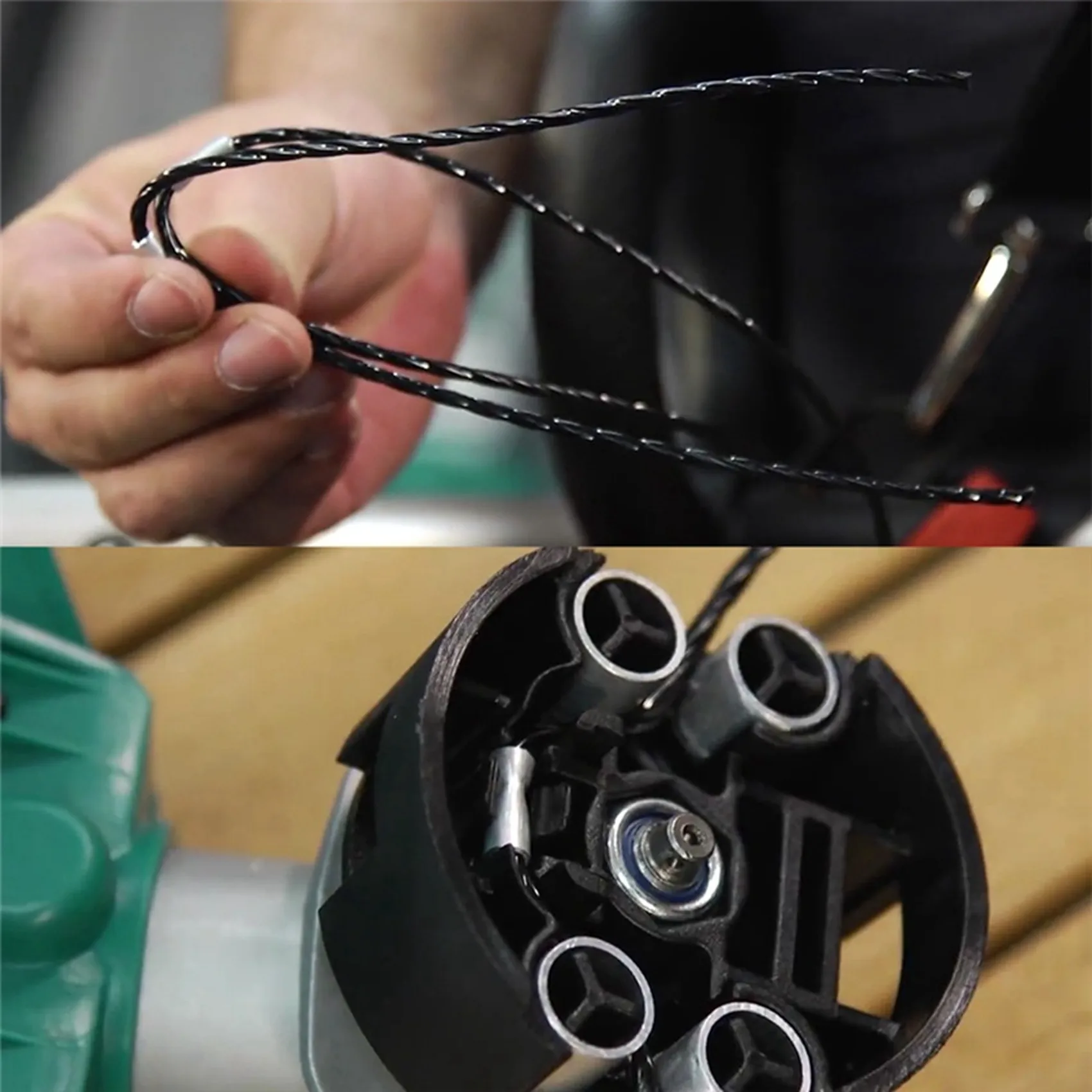 20шт F 016800431 Режущая леска для Bosch AFS 23-37 сверхпрочная катушка триммера травы