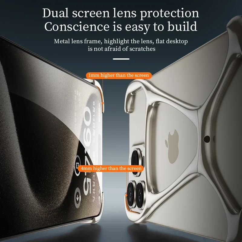 Рассеиватель тепла корпус из металлического сплава для телефона Iphone 13 14 15 Pro Max