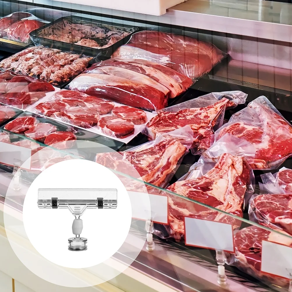 4 шт. держатель для рекламных ценников зажимы без запаха подставка дисплея зажим