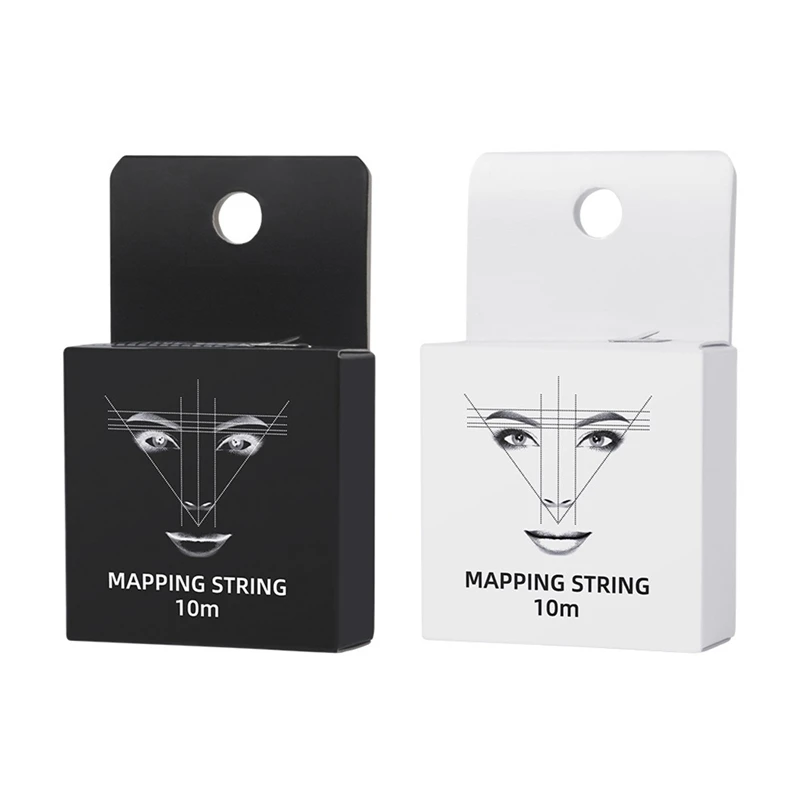 

Tattoo Thread Eyebrow Marker Thread Tattoo Brows Ruler Auxiliary Line Drawing With Ink Positioning Mapping Line Box Beauty Tool
