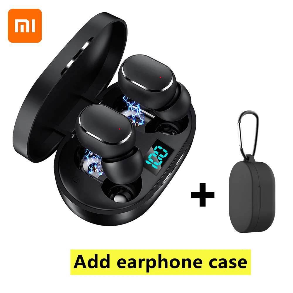 

Xiaomi Bluetooth Earphones 5.0 Wireless Earbuds TWS Earphone Noise Cancelling bluetooth 5.0 headset for iPhone Xiaomi Huawei