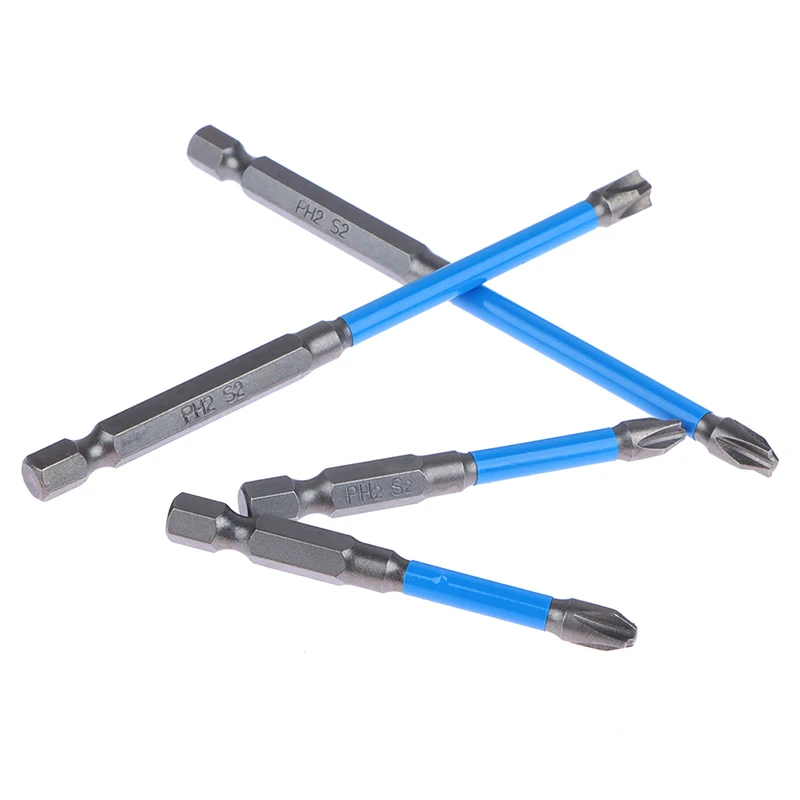 

65/110mm Non-Slip Cross Bit Drill Magnetic Electric Screwdriver Bits Batch Head Wind Impact Driver Bit