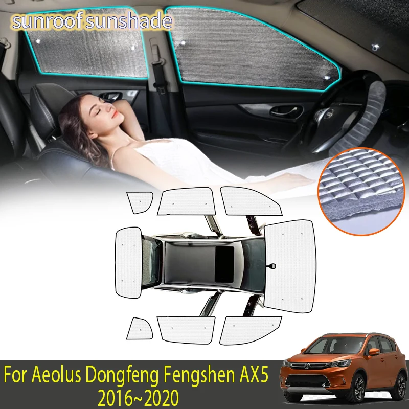 Автомобильные аксессуары для Aeolus Dongfeng Fengshen AX5 2016 ~ 2020 солнцезащитный козырек