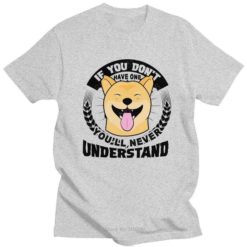 

Proud Shiba Inu Owner T Shirt for Men Pure Cotton Leisure T-shirt Round Neck Short Sleeved Pet Dog Gift Tee Fitted Clothing Gift