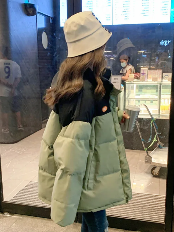 

for Women 2023 Winter Jacket Cotton Coat Female Clothing Thicken Parkas Cotton-padded Coats Loose Jackets Warm Korean Chaquetas