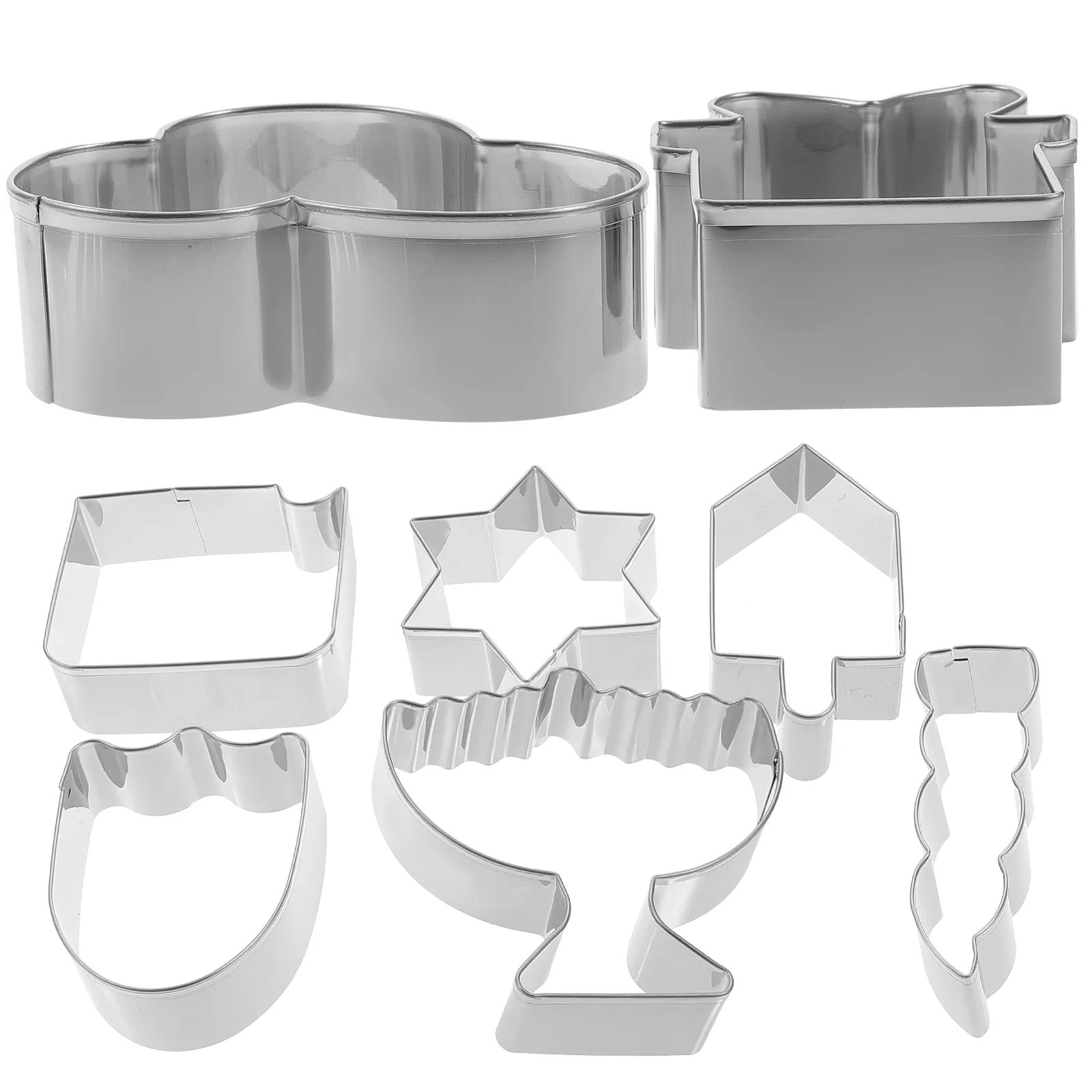 

Cookie Molds Hanukkah Biscuit Baking Menorah Metal Party Chanukah Diy Kitchen Tools Steel Stainless Games Accessories Cooking