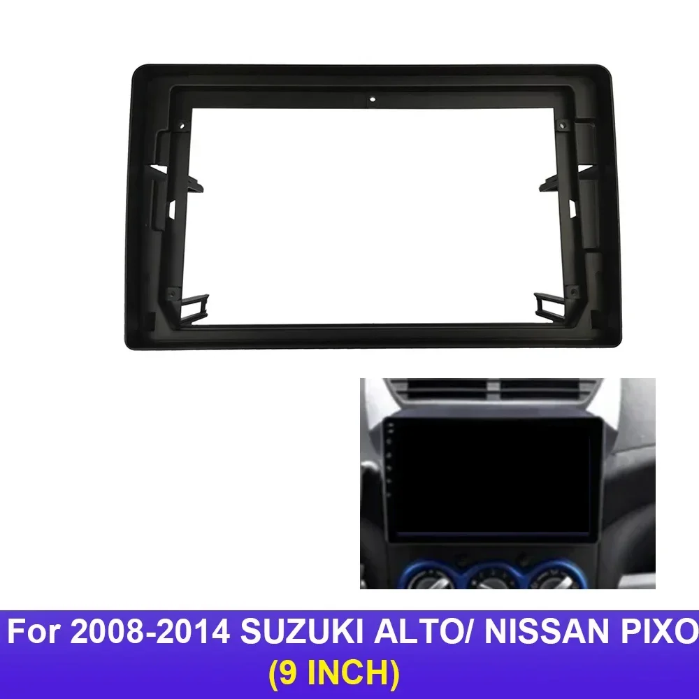 Автомобильный радиоприемник для SUZUKI ALTO/ NISSAN PIXO (9 дюймов) 2008-2014 облицовка Android GPS MP5