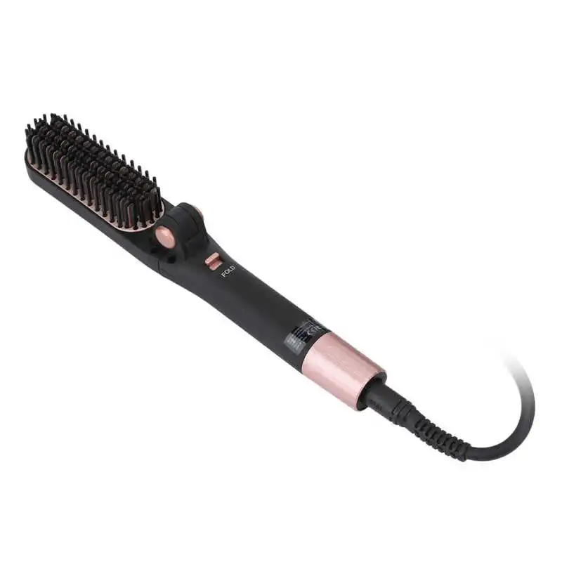 

Hair Straightener Comb Fast Heating Hair Straightener Brush with 3 Level Temperature Adjustment Hair Styling Tool 100-240V